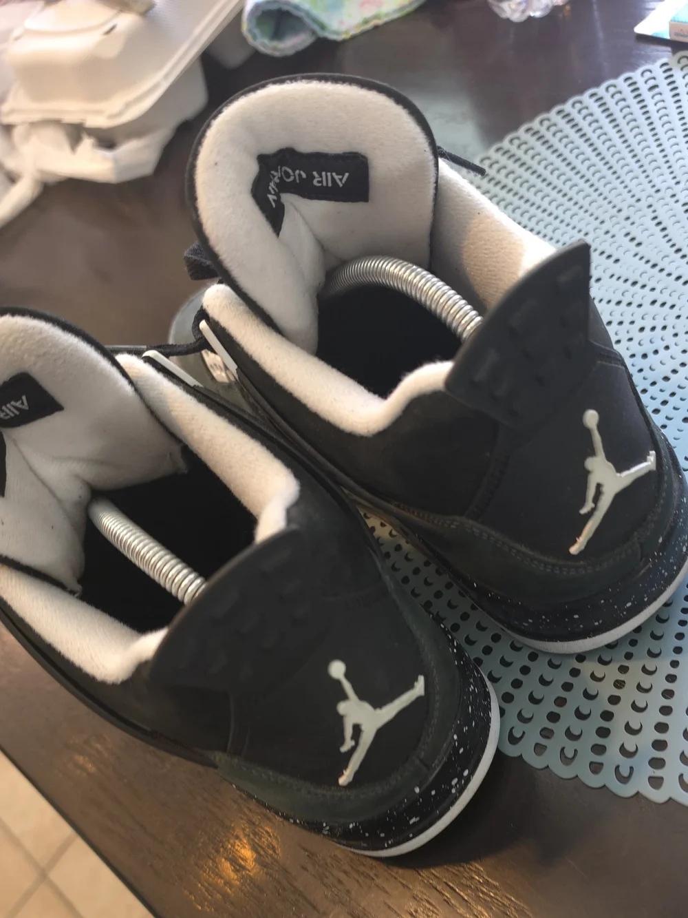 Nike Air Jordan Men's Black/Gray Basketball Shoes